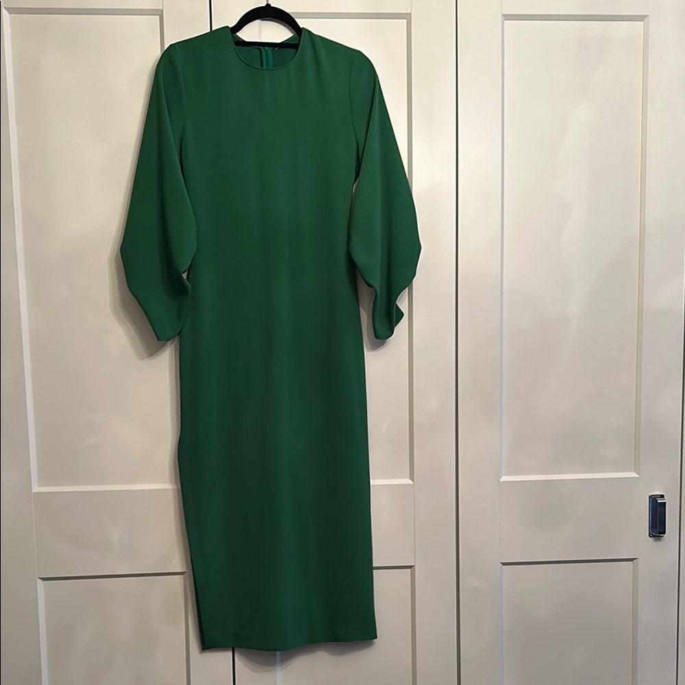 Elegant Green Women's Dress